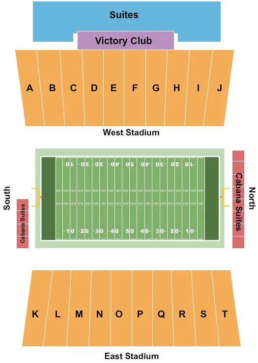 HOCKEY Seating Map Seating Chart