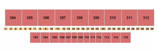 DCI Seating Map Seating Chart