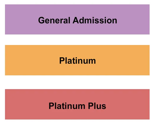 GA PLATINUM Seating Map Seating Chart