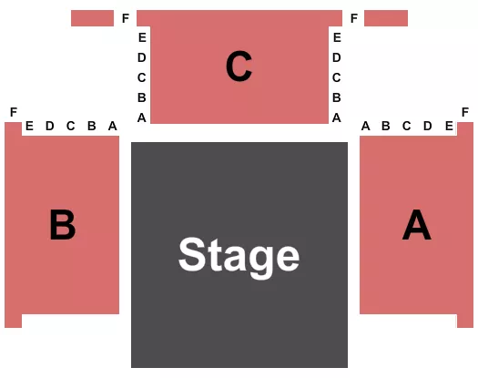 ENDSTAGE Seating Map Seating Chart