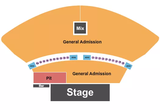 GA PIT Seating Map Seating Chart