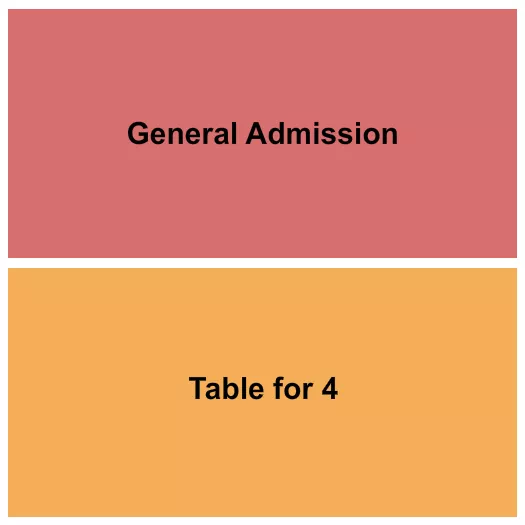 THE BASEMENT EAST NASHVILLE GA TABLE FOR 4 Seating Map Seating Chart