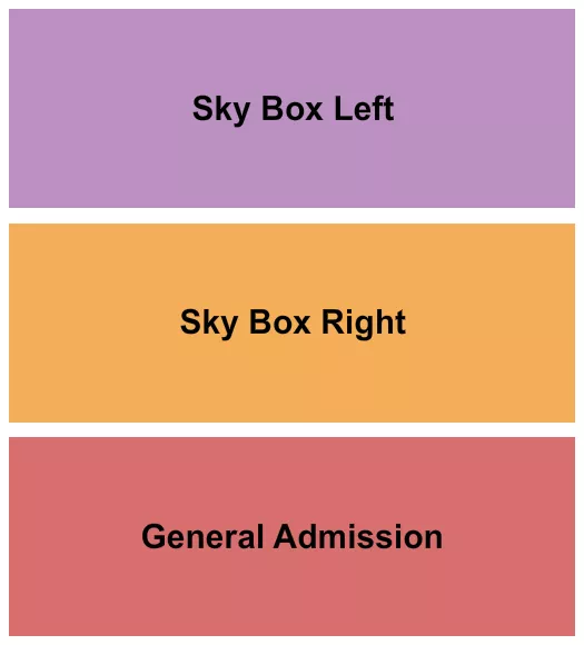 GA SKY BOX Seating Map Seating Chart