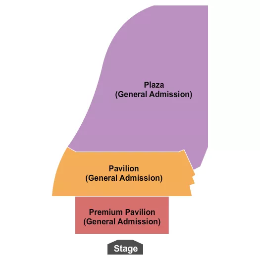 THE ESPEE ST PAUL SQUARE GA PLAZA PAVILION PREM PAVILION Seating Map Seating Chart