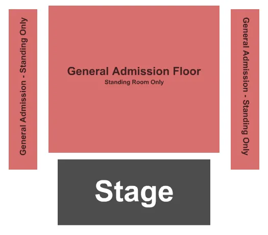 GA FLOOR GA BALCONY Seating Map Seating Chart