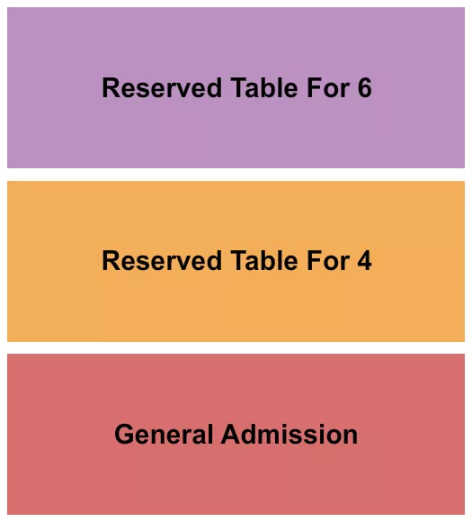 GA RSV TABLE 4 6 Seating Map Seating Chart