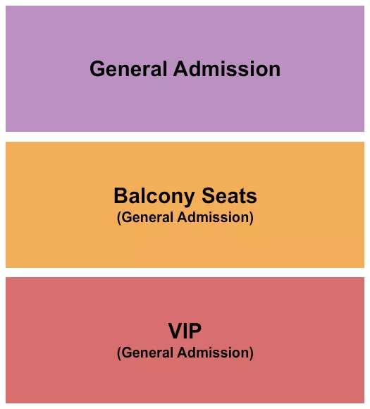 GA VIP 2 Seating Map Seating Chart