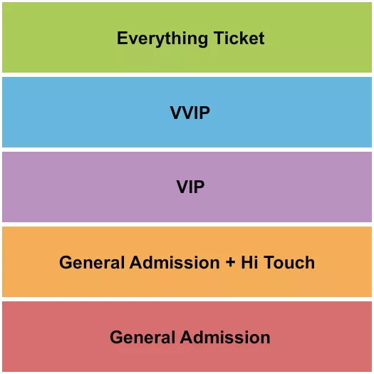 THE KING OF CLUBS COLUMBUS GA VIP VVIP EVERYTHING Seating Map Seating Chart