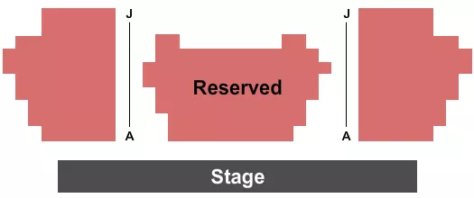 ENDSTAGE Seating Map Seating Chart