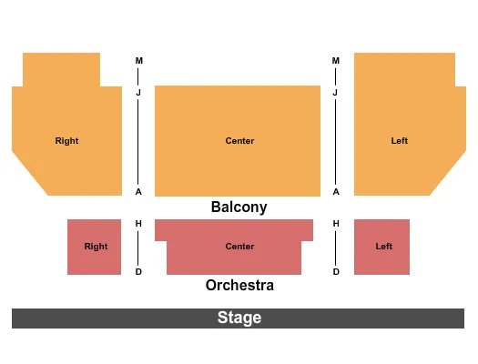 ENDSTAGE 2 Seating Map Seating Chart