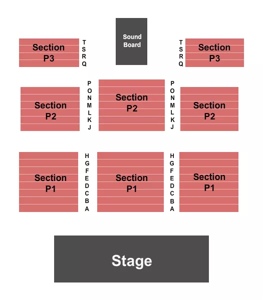 CONCERT Seating Map Seating Chart