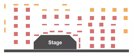 ENDSTAGE Seating Map Seating Chart