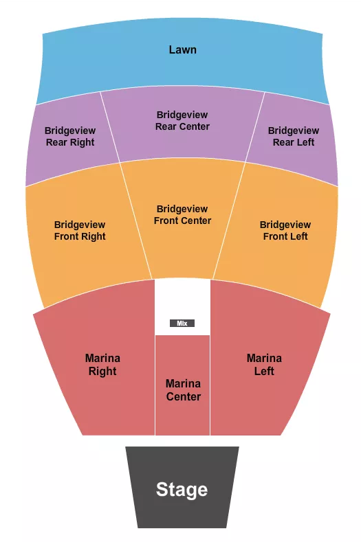 ENDSTAGE 4 Seating Map Seating Chart