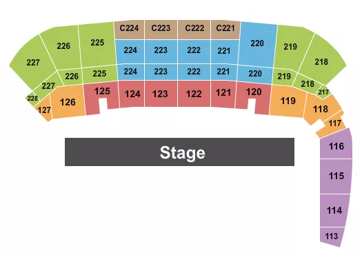 DCI Seating Map Seating Chart