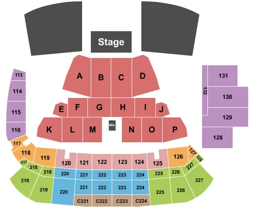 JOURNEY Seating Map Seating Chart