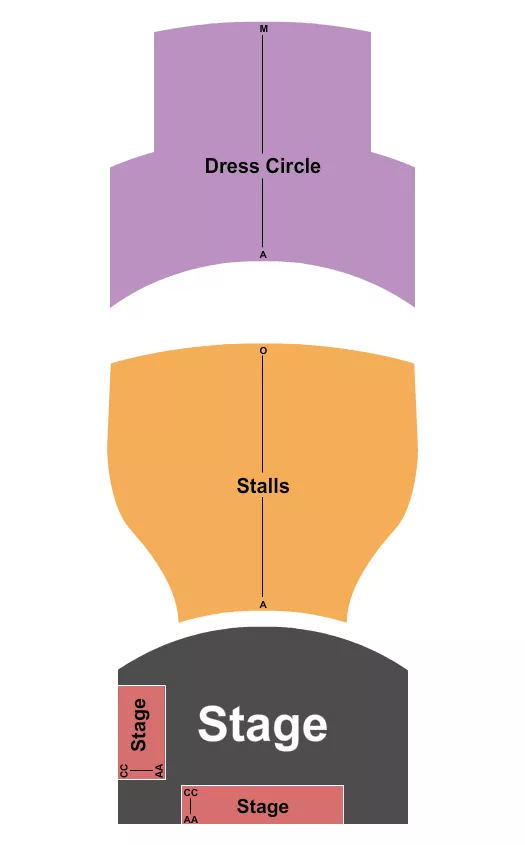 ENDSTAGE 2 Seating Map Seating Chart