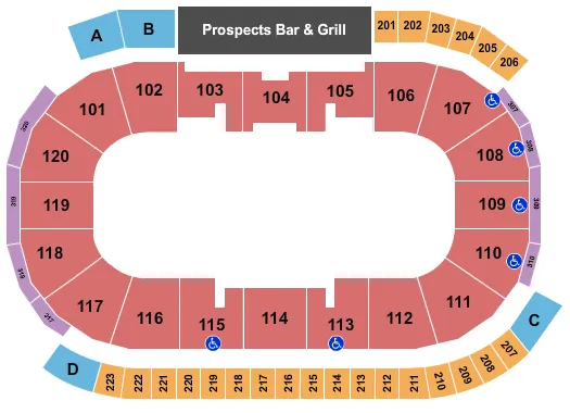 OPEN FLOOR Seating Map Seating Chart