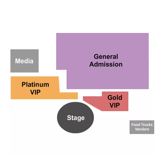 FESTIVAL Seating Map Seating Chart