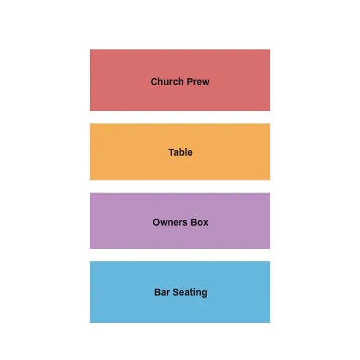 TABLES Seating Map Seating Chart