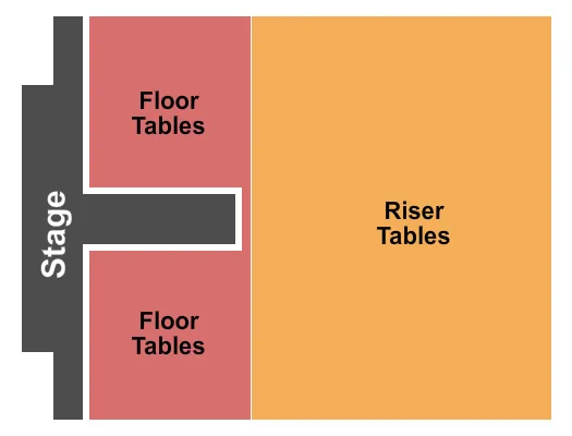 FLOOR RISER TABLES Seating Map Seating Chart