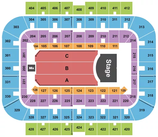 IVAN CORNEJO Seating Map Seating Chart