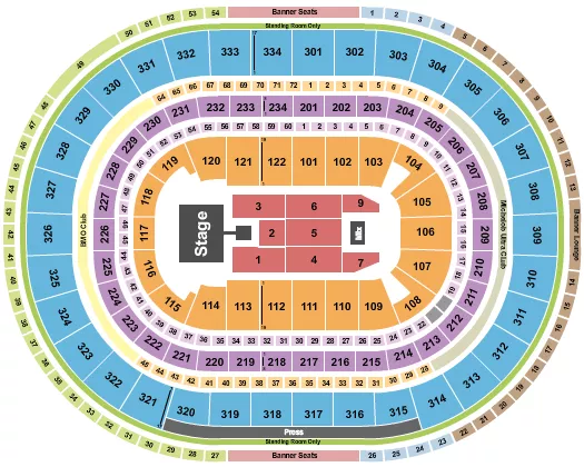 BRANDY Seating Map Seating Chart