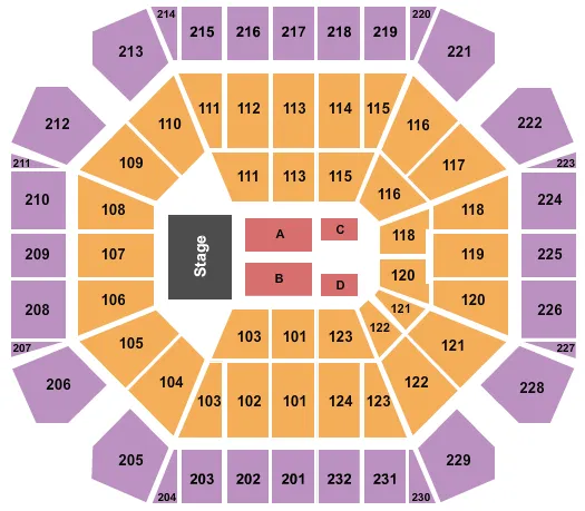 TSO Seating Map Seating Chart