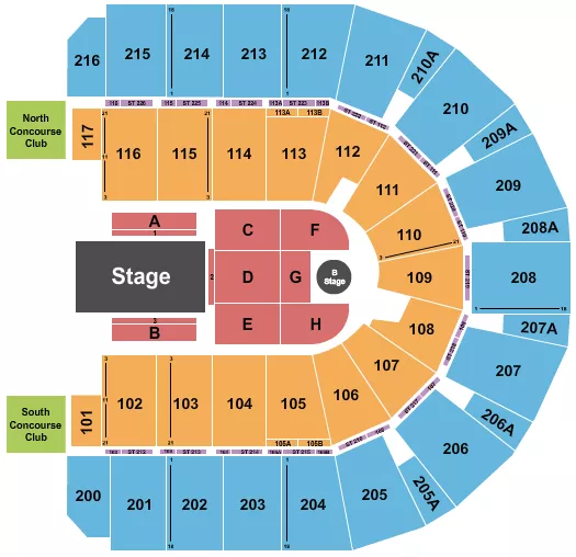 DANCING WITH THE STARS 1 Seating Map Seating Chart