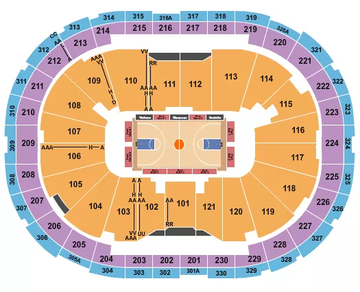 BASKETBALL CEBL Seating Map Seating Chart