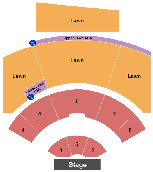 ENDSTAGE 3 Seating Map Seating Chart
