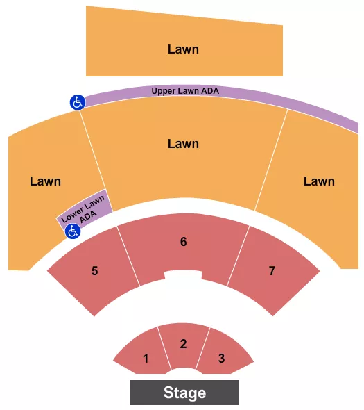 ENDSTAGE 4 Seating Map Seating Chart
