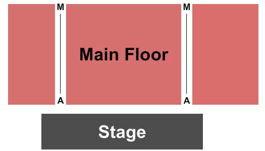 ENDSTAGE Seating Map Seating Chart