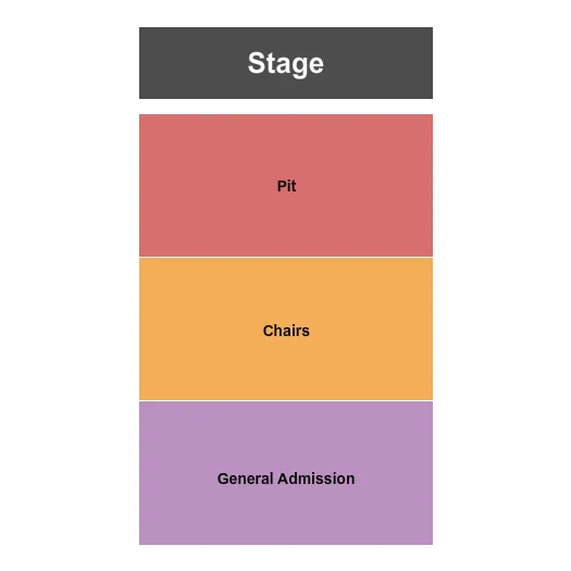 WATERSIDE DISTRICT VA PIT CHAIRS GA Seating Map Seating Chart