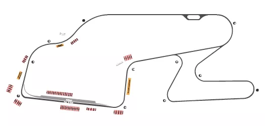 RACING 3 Seating Map Seating Chart