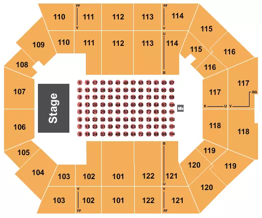 TABLE SEATING Seating Map Seating Chart