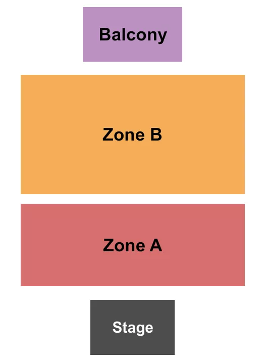 ENDSTAGE Seating Map Seating Chart