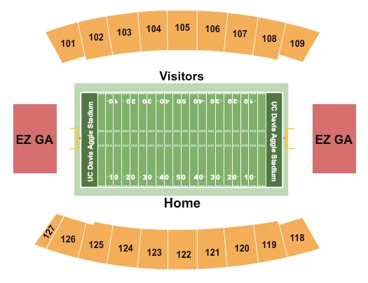  FOOTBALL Seating Map Seating Chart