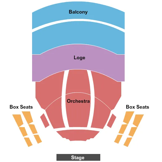  END STAGE Seating Map Seating Chart