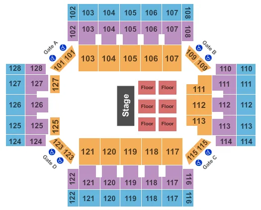  HALF HOUSE Seating Map Seating Chart
