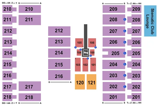 WWE 2 Seating Map Seating Chart