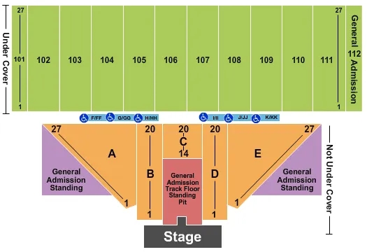  311 Seating Map Seating Chart