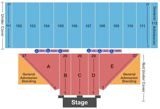  KISS Seating Map Seating Chart