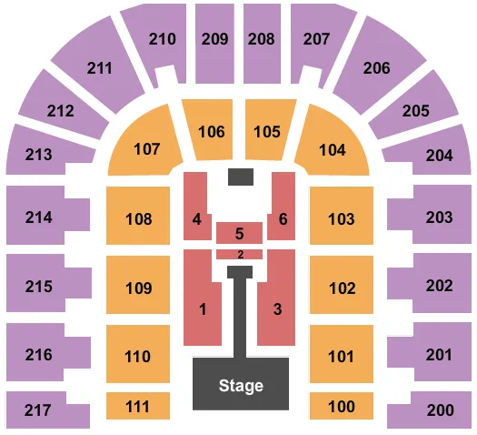  MANA Seating Map Seating Chart