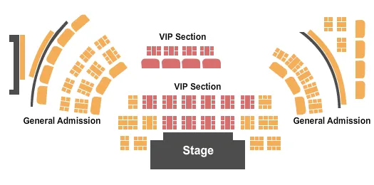  ENDSTAGE 2 Seating Map Seating Chart