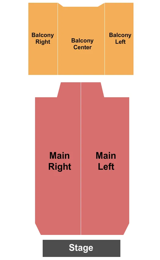  ALEX GUTHRIE Seating Map Seating Chart