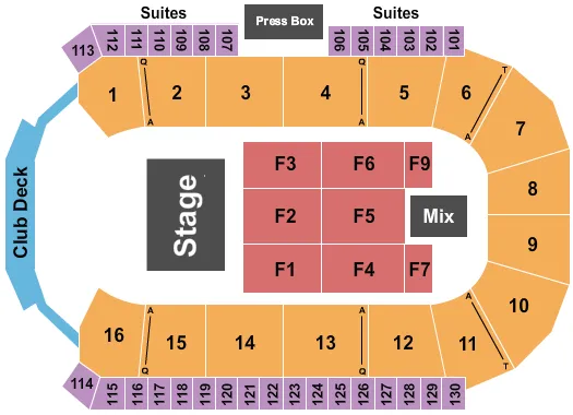  CHAYANNE Seating Map Seating Chart