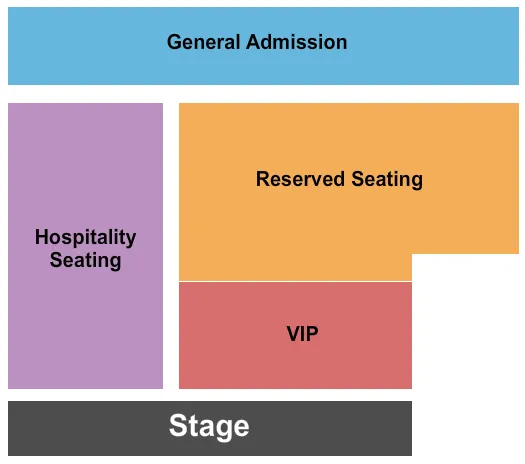  ENDSTAGE 2 Seating Map Seating Chart