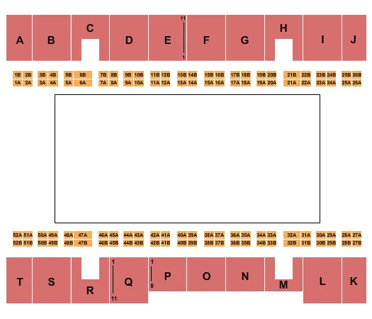  OPEN FLOOR Seating Map Seating Chart