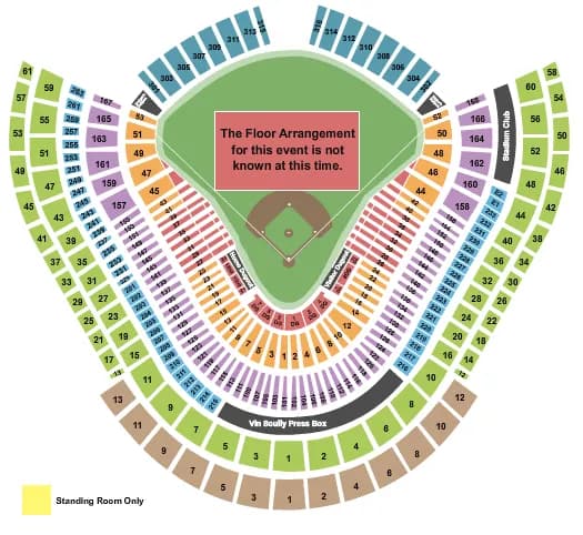  GENERIC FLOOR Seating Map Seating Chart