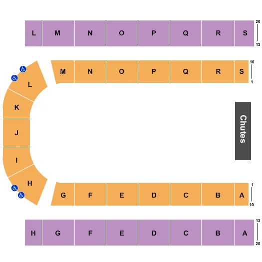 PBR Seating Map Seating Chart